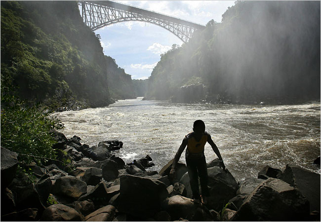 Today, visitors to Victoria Falls can make the same expedition that David Livingstone made more than 150 years ago when he discovered  the site